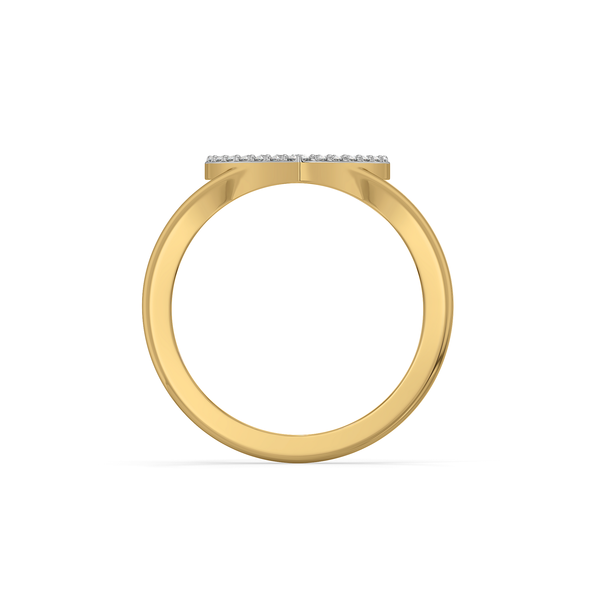 Heart 0.52ct Lab Grown Diamond Ring - Fiona Diamonds - Fiona Diamonds