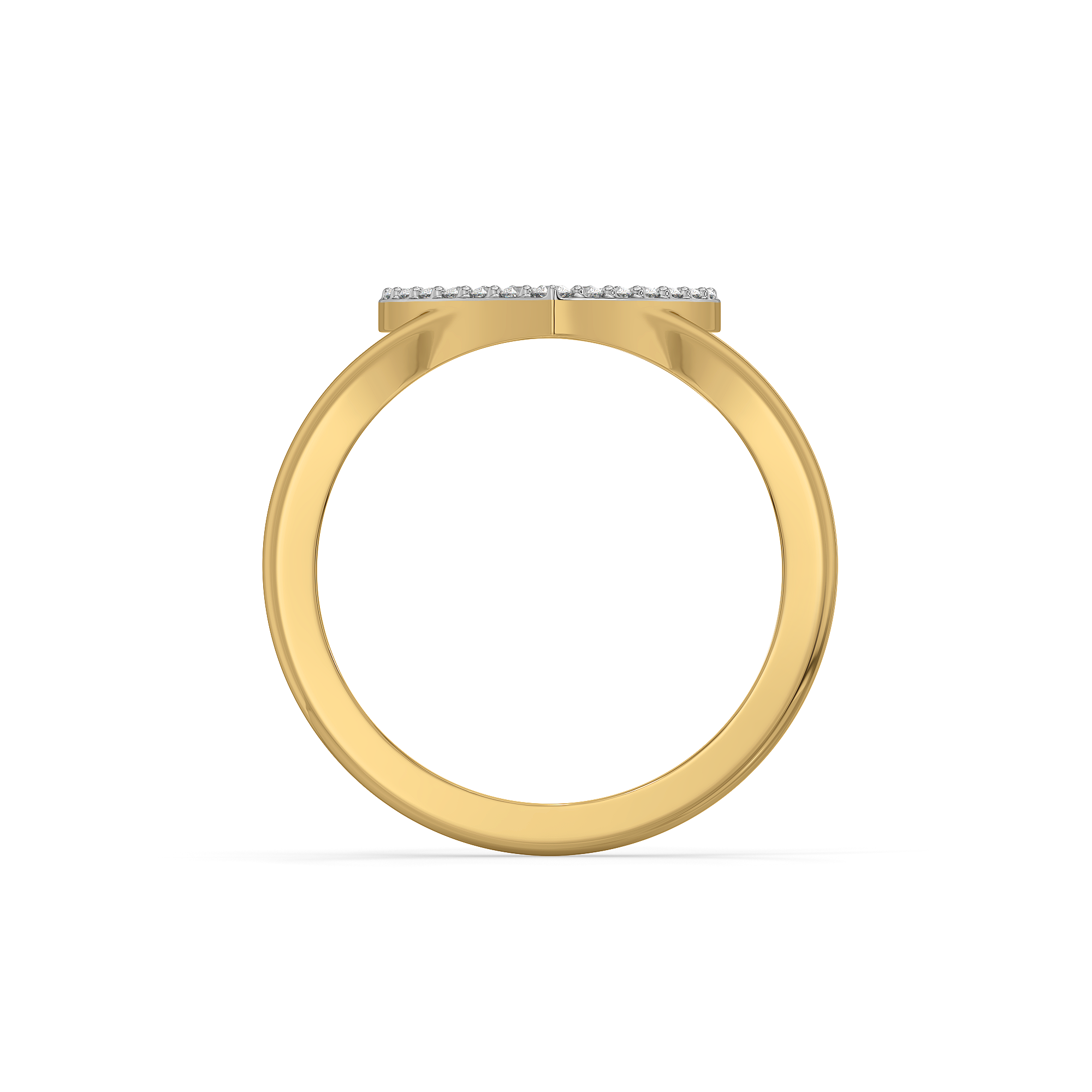 Heart 0.52ct Lab Grown Diamond Ring - Fiona Diamonds - Fiona Diamonds