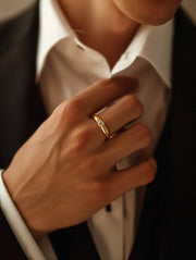 Bold Edge Lab Diamond Ring - Fiona Diamonds - Fiona Diamonds