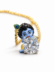Celeste Arc Lab Diamond Pendant