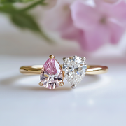 Xaralyn Lab Diamond Toi et Moi Ring - Fiona Diamonds - Fiona Diamonds