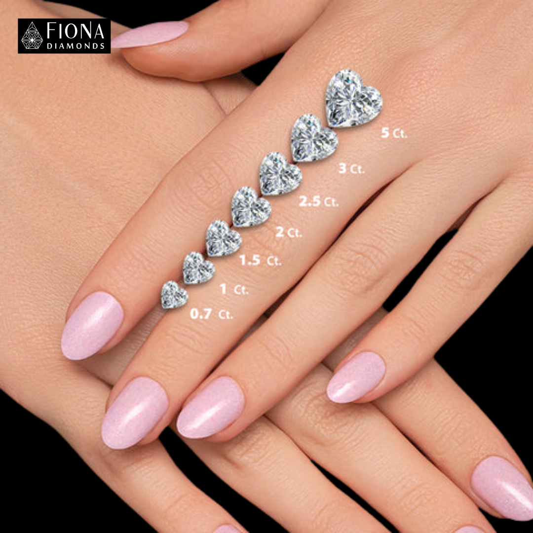 1ct Heart Halo Lab Diamond Earring - Fiona Diamonds - Fiona Diamonds