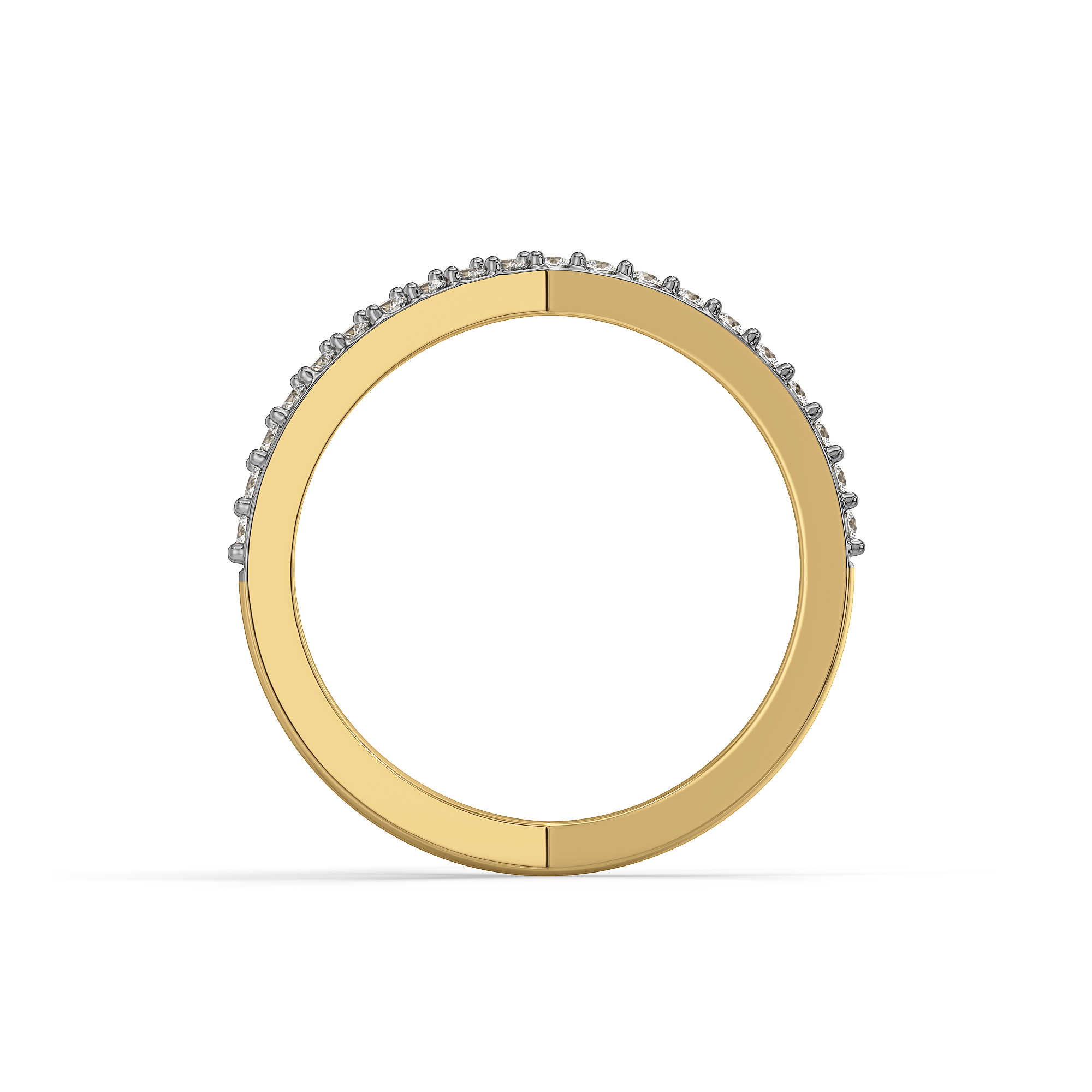 0.40ct Lab Grown Diamond Ring in 18kt Gold Vermeil - Fiona Diamonds - Fiona Diamonds