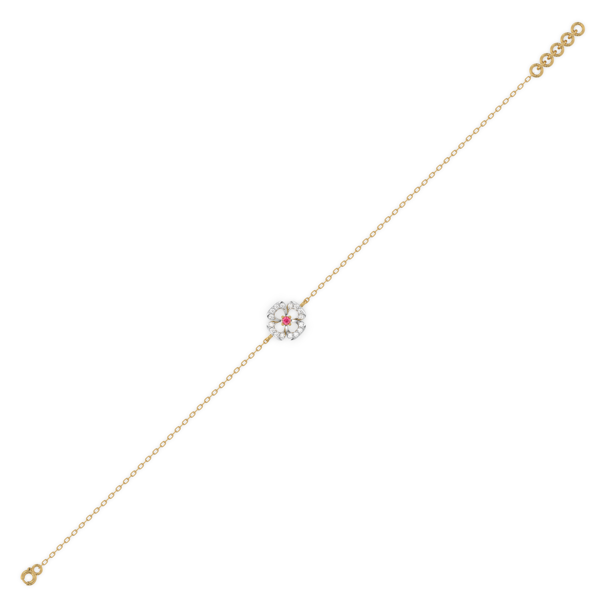 0.15ct Lab Grown Diamond Bracelet in 18kt Gold Vermeil - Fiona Diamonds - Fiona Diamonds