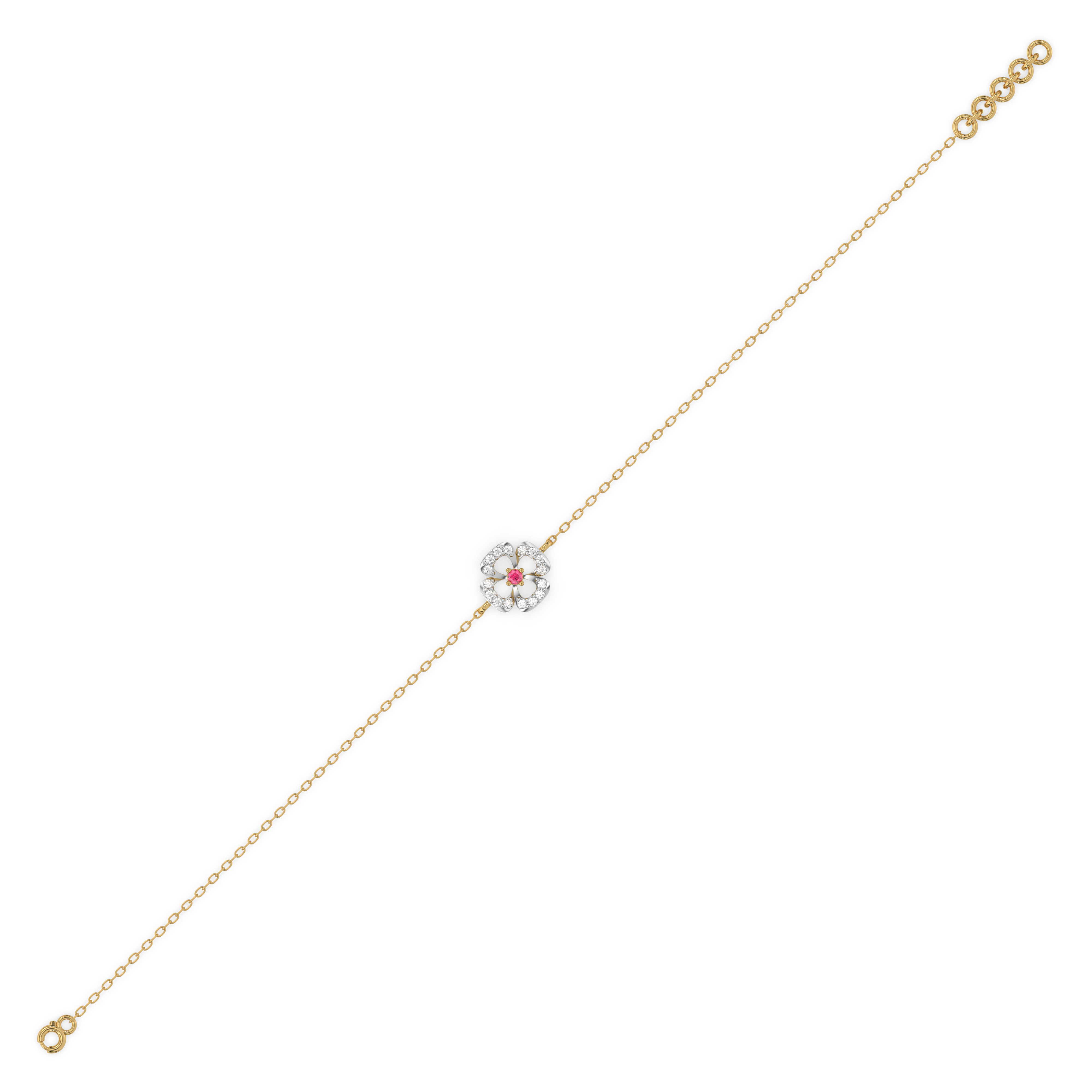 0.15ct Lab Grown Diamond Bracelet in 18kt Gold Vermeil - Fiona Diamonds - Fiona Diamonds