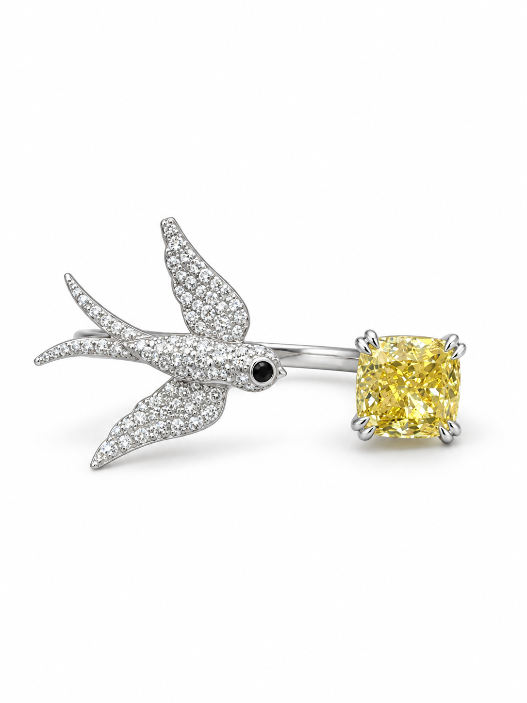 Aurelia Swallow Lab Diamond Ring