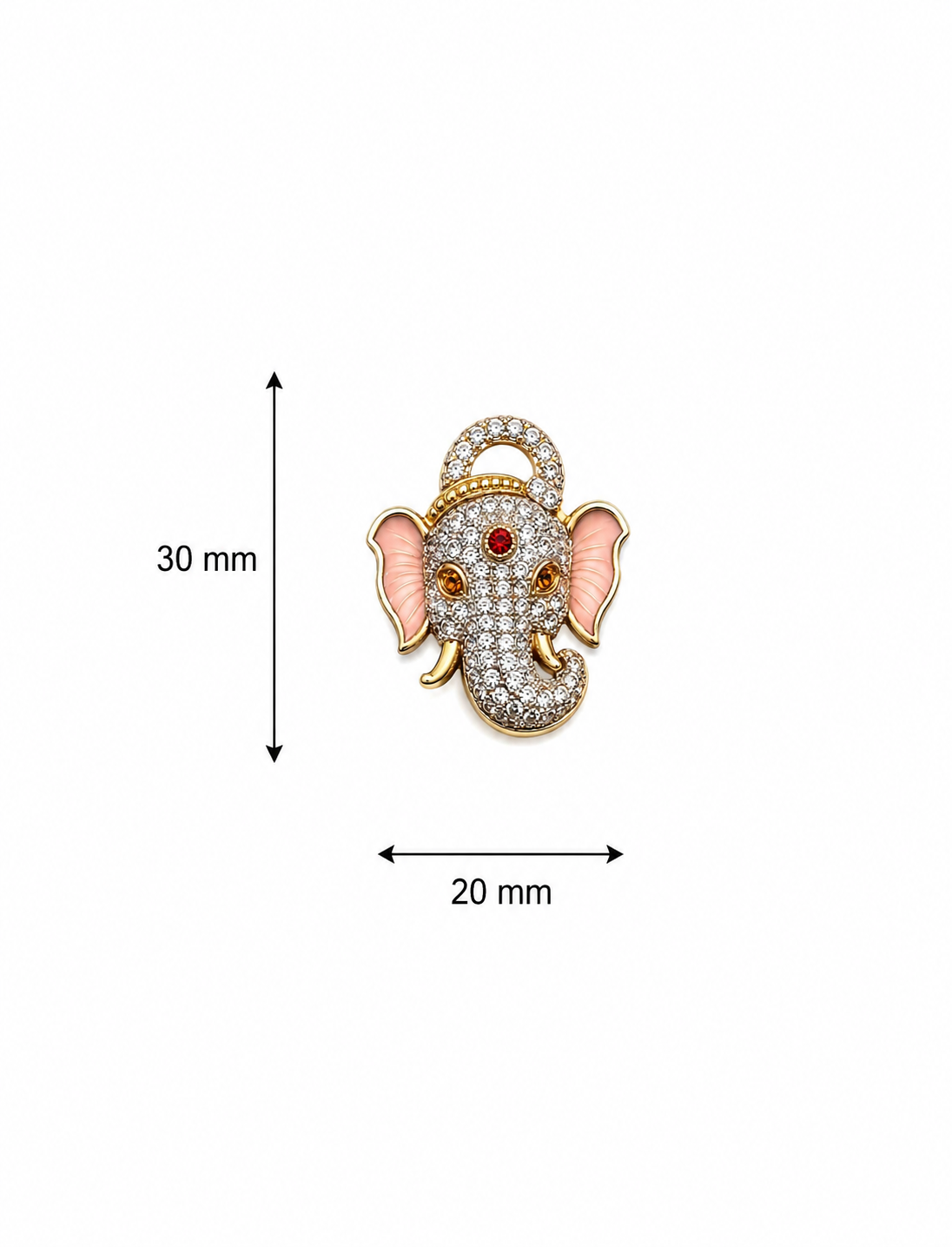 Ganesha Royale Lab Diamond Buttons