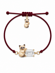 Tabby Joy Lab Diamond Rakhi