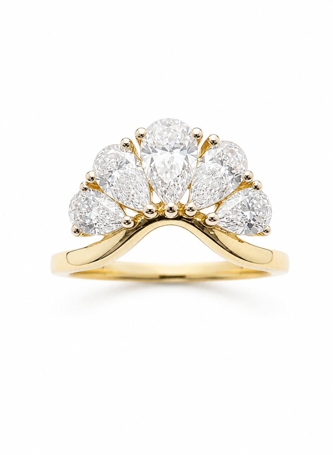 Meridian Halo Lab Diamond Ring