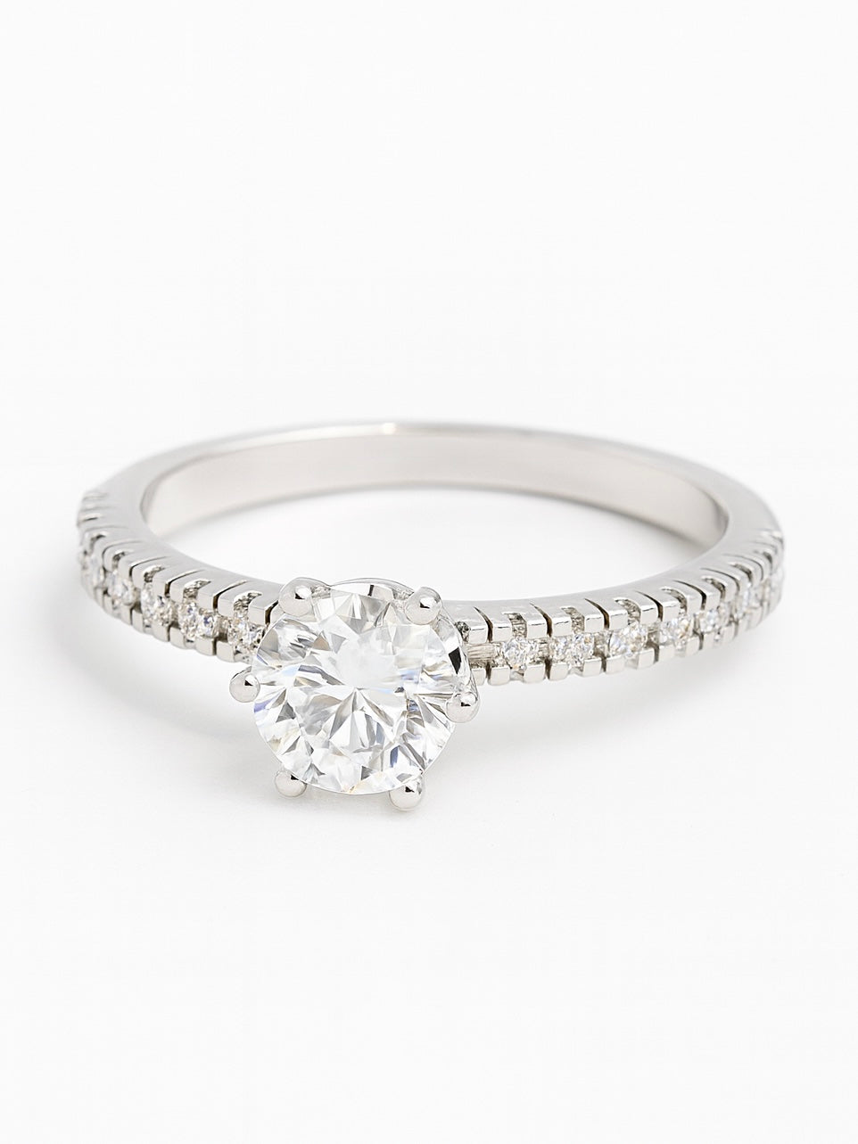 Lian 50 Pointer Lab Diamond Ring ??Graceful & Elegant - Fiona Diamonds - Fiona Diamonds