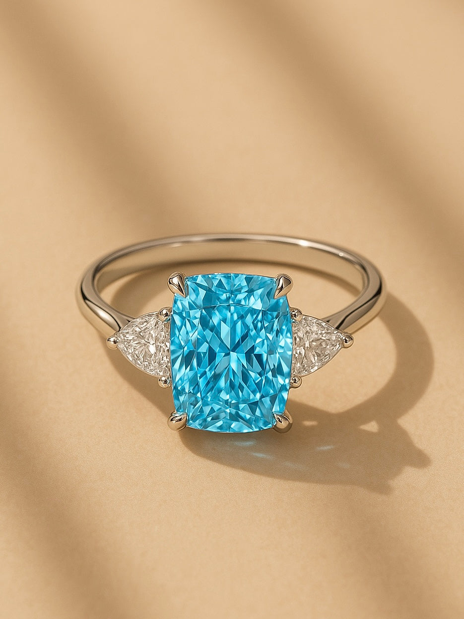 Brienne 2.11ct Lab Grown Diamond Ring – Elegant & Responsible - Fiona Diamonds - Fiona Diamonds