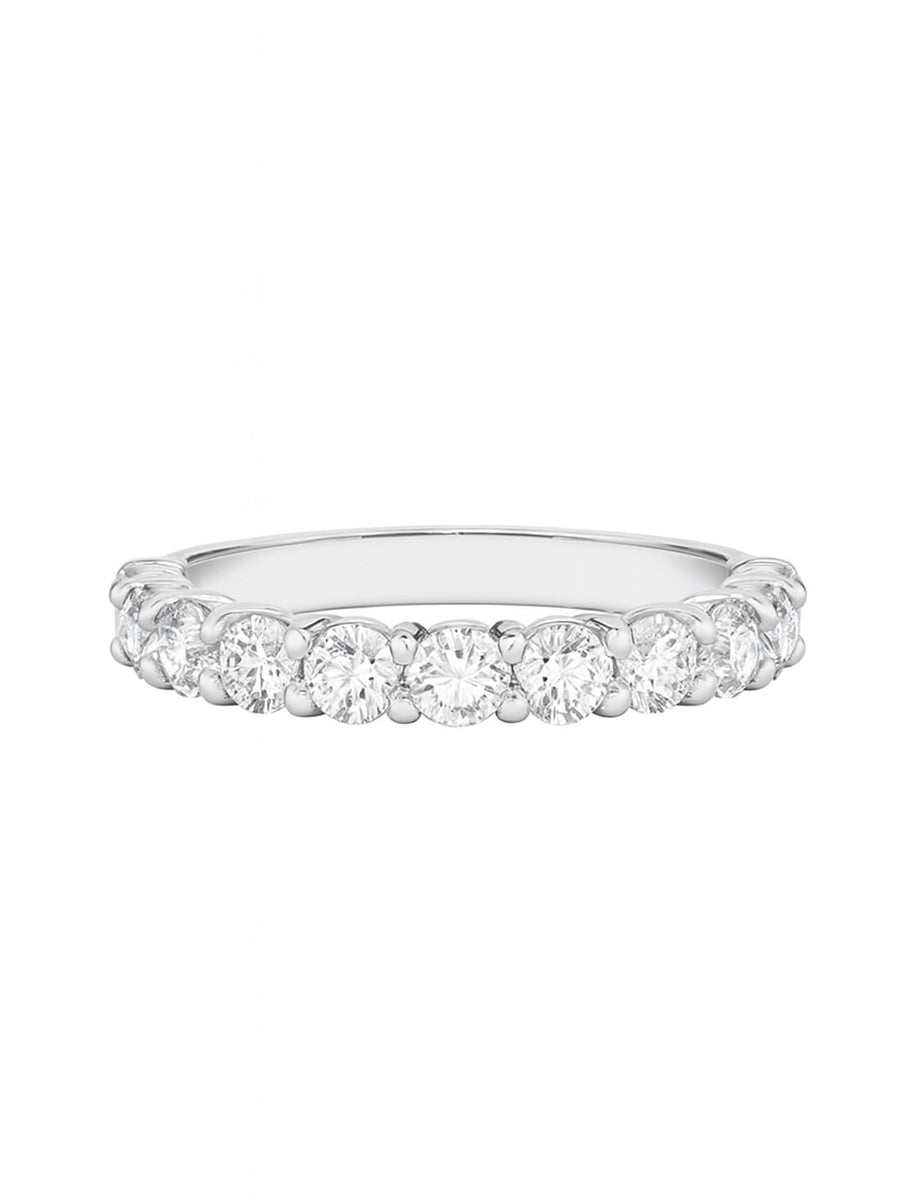 Sable Prism Eternity Lab Diamond Ring - Fiona Diamonds - Fiona Diamonds