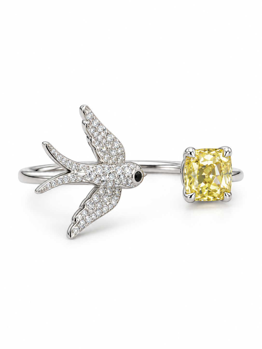 Aurelia Swallow Lab Diamond Ring
