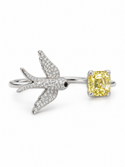 Aurelia Swallow Lab Diamond Ring