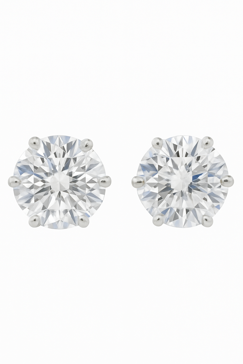 Allez 2ct Lab Grown Diamond Earrings - Elegant & Stylish