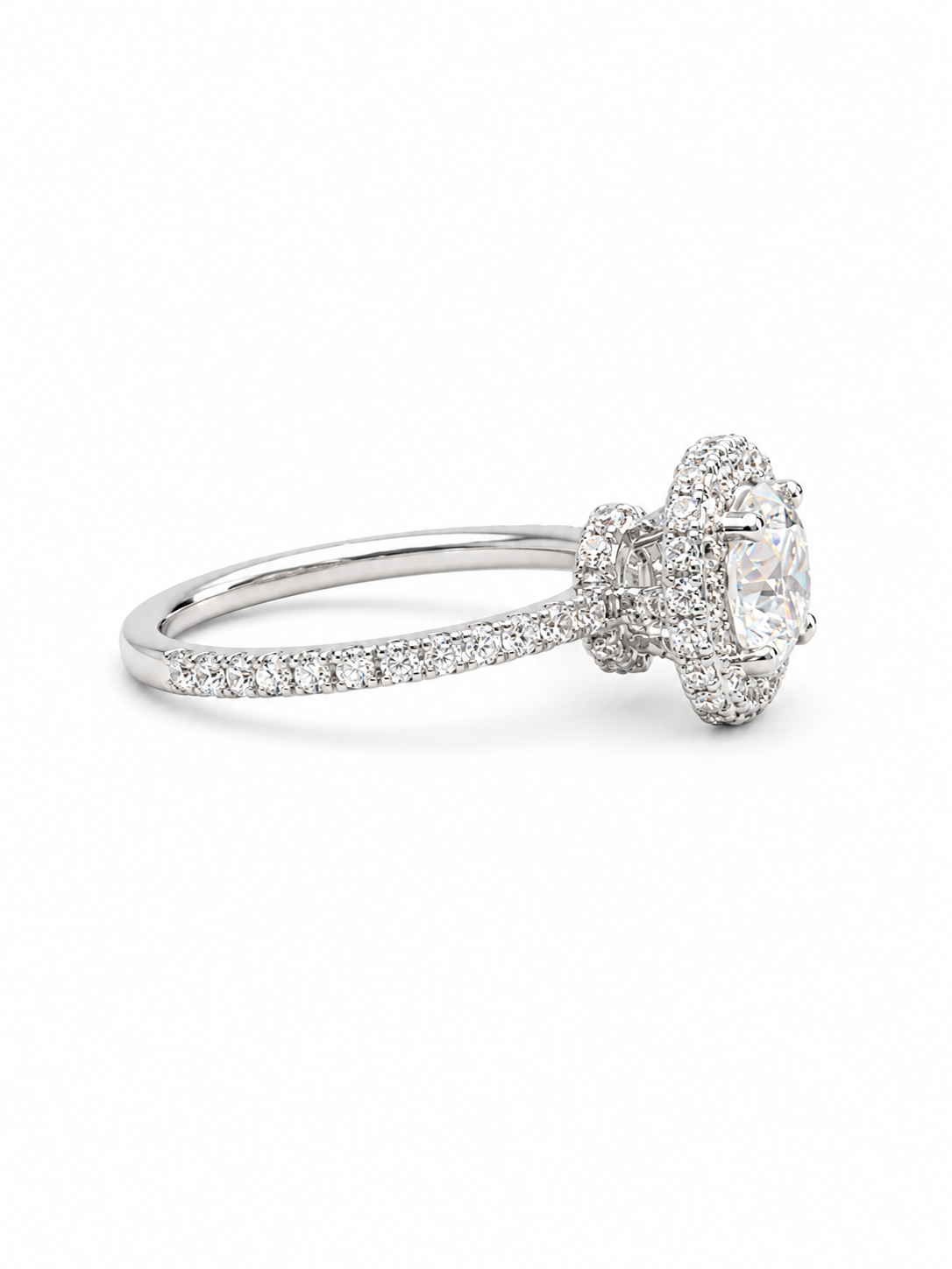 Vanta Crest 1ct Lab Diamond Ring