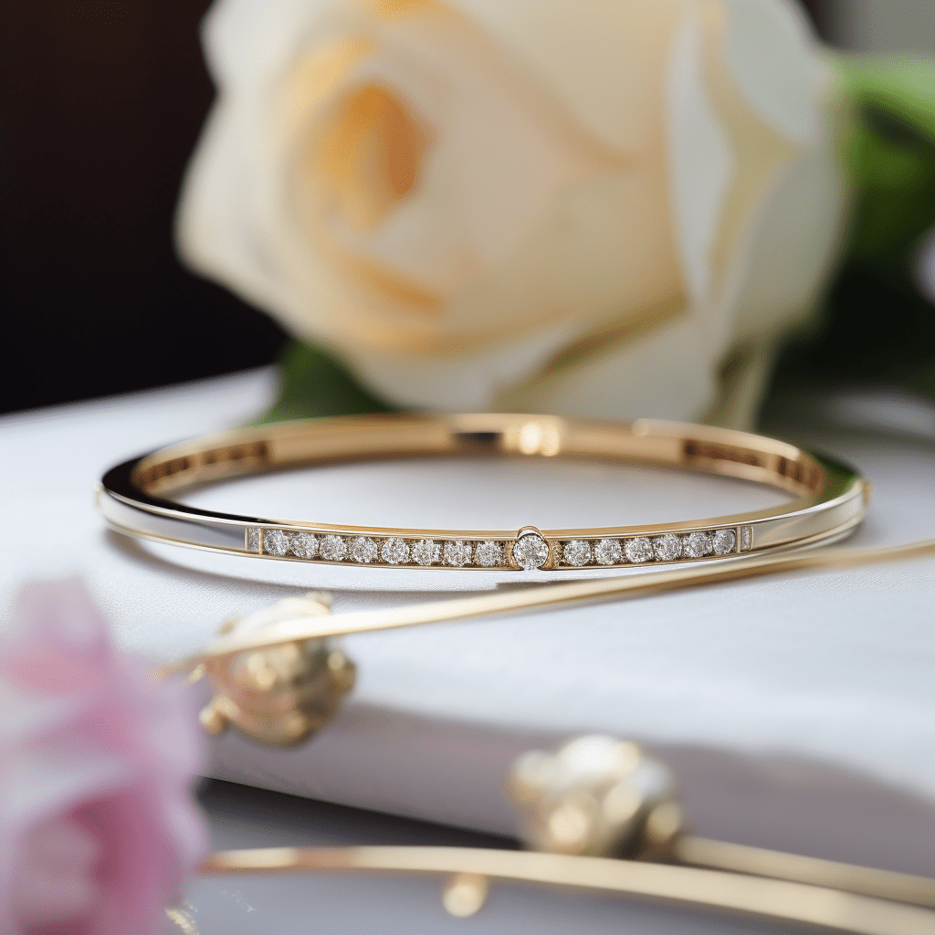 Round  Lab Diamond Bracelet - Fiona Diamonds - Fiona Diamonds
