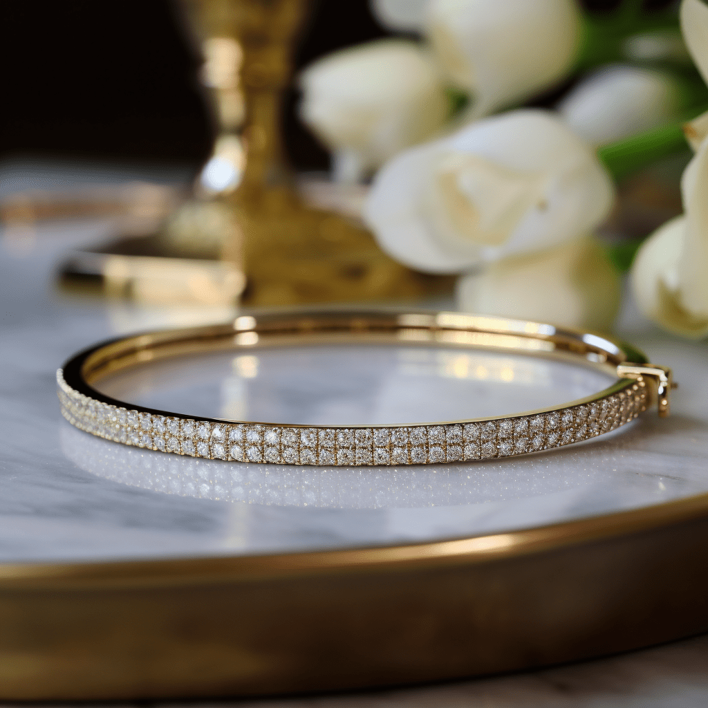 Ruza Rome Round  Lab Diamond Bracelet - Fiona Diamonds - Fiona Diamonds