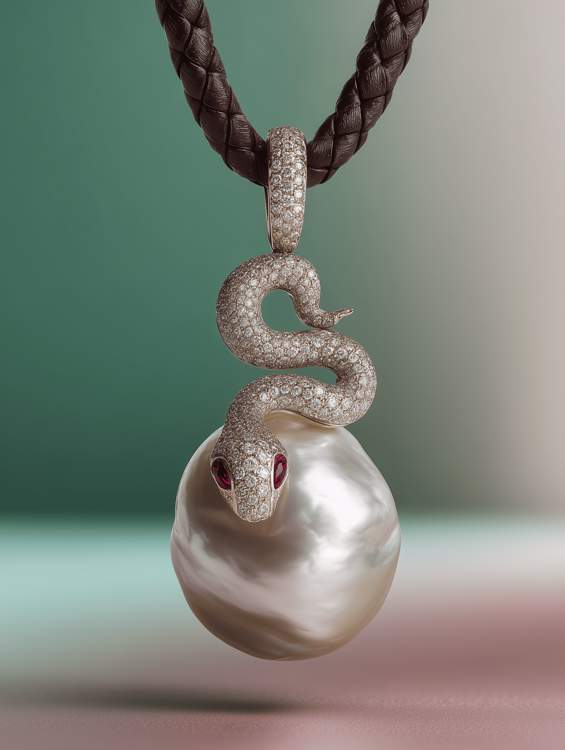 Cobra Lab Diamond Brooch - Fiona Diamonds - Fiona Diamonds