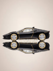 Nero Baguette Lab Diamond Brooch - Fiona Diamonds - Fiona Diamonds