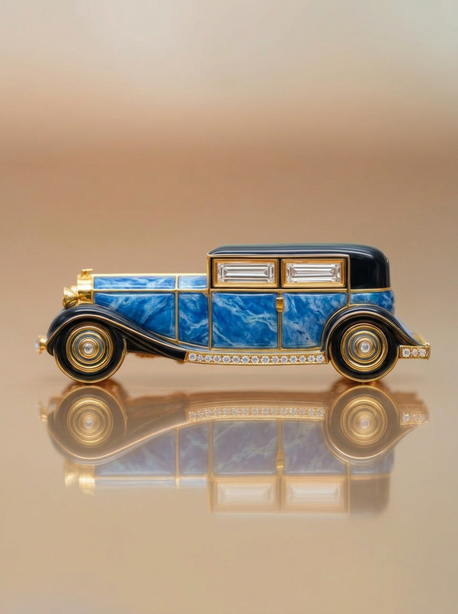 Lamborghini Urus Lab Diamond Brooch - Fiona Diamonds - Fiona Diamonds