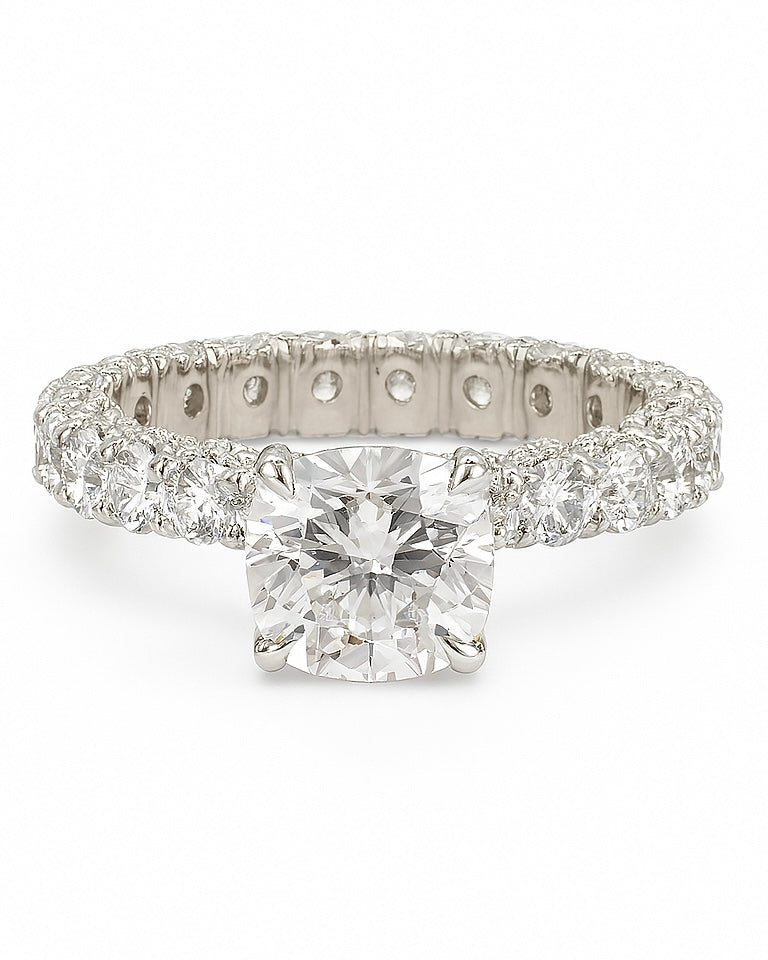 Shanxia 2ct Lab Diamond Ring – Timeless Whisper - Fiona Diamonds - Fiona Diamonds