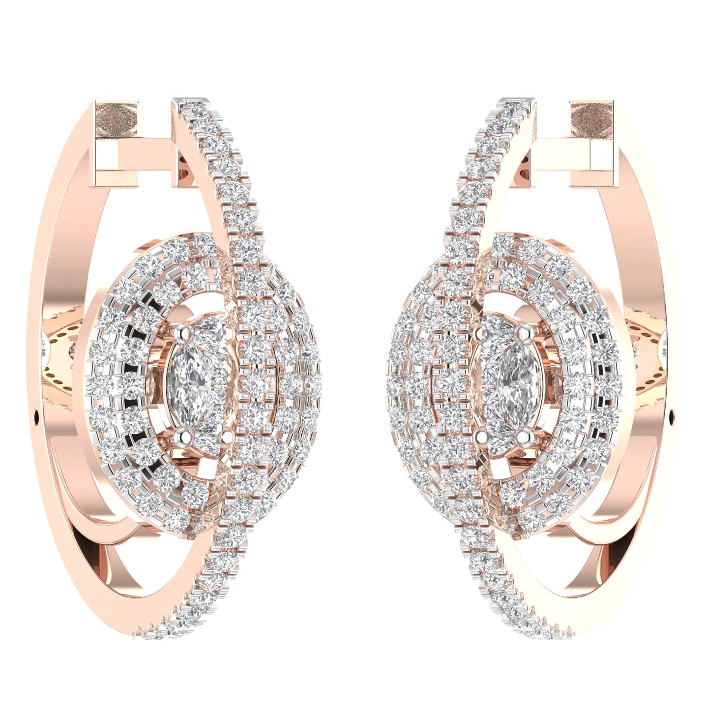 Mirayla Lab Diamond Earring – Refined Glamour