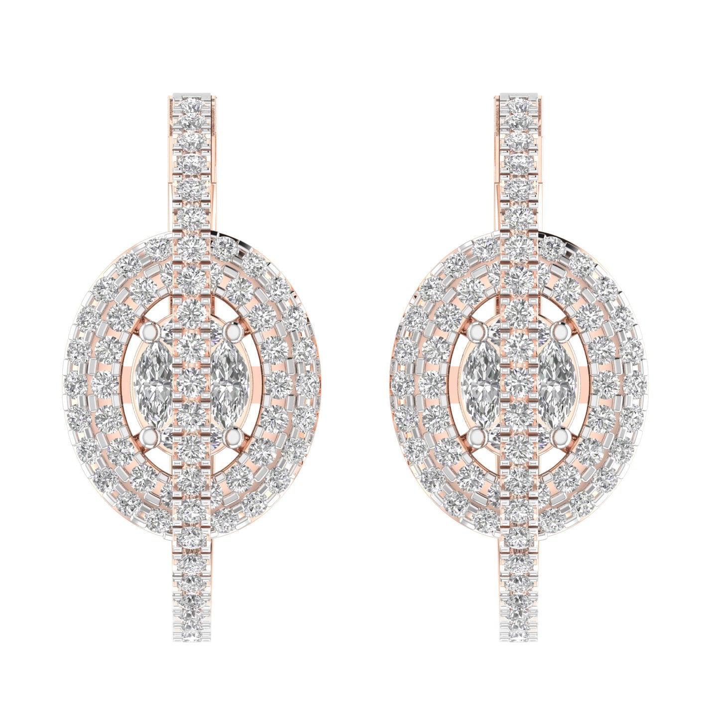 Mirayla Lab Diamond Earring – Refined Glamour