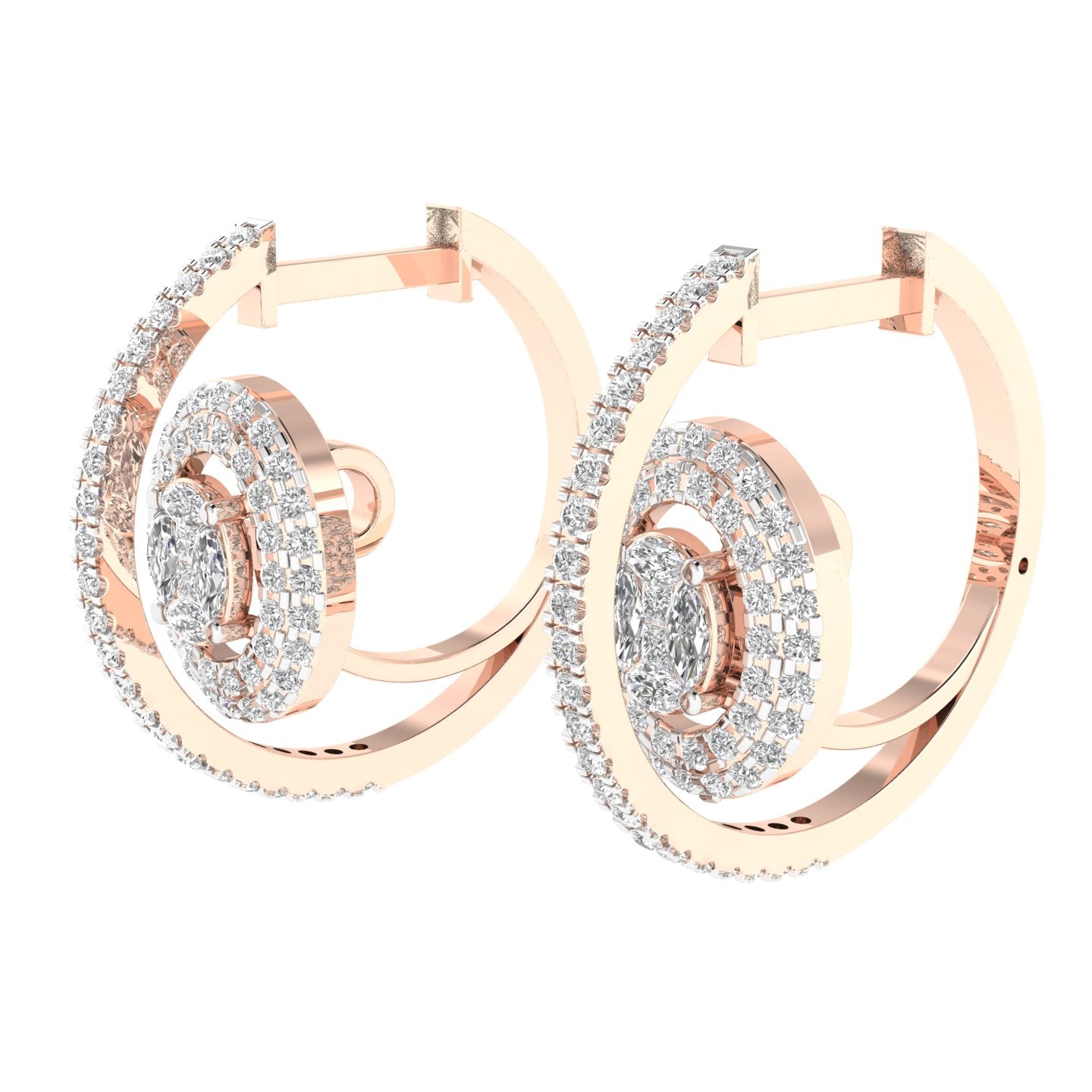 Mirayla Lab Diamond Earring – Refined Glamour