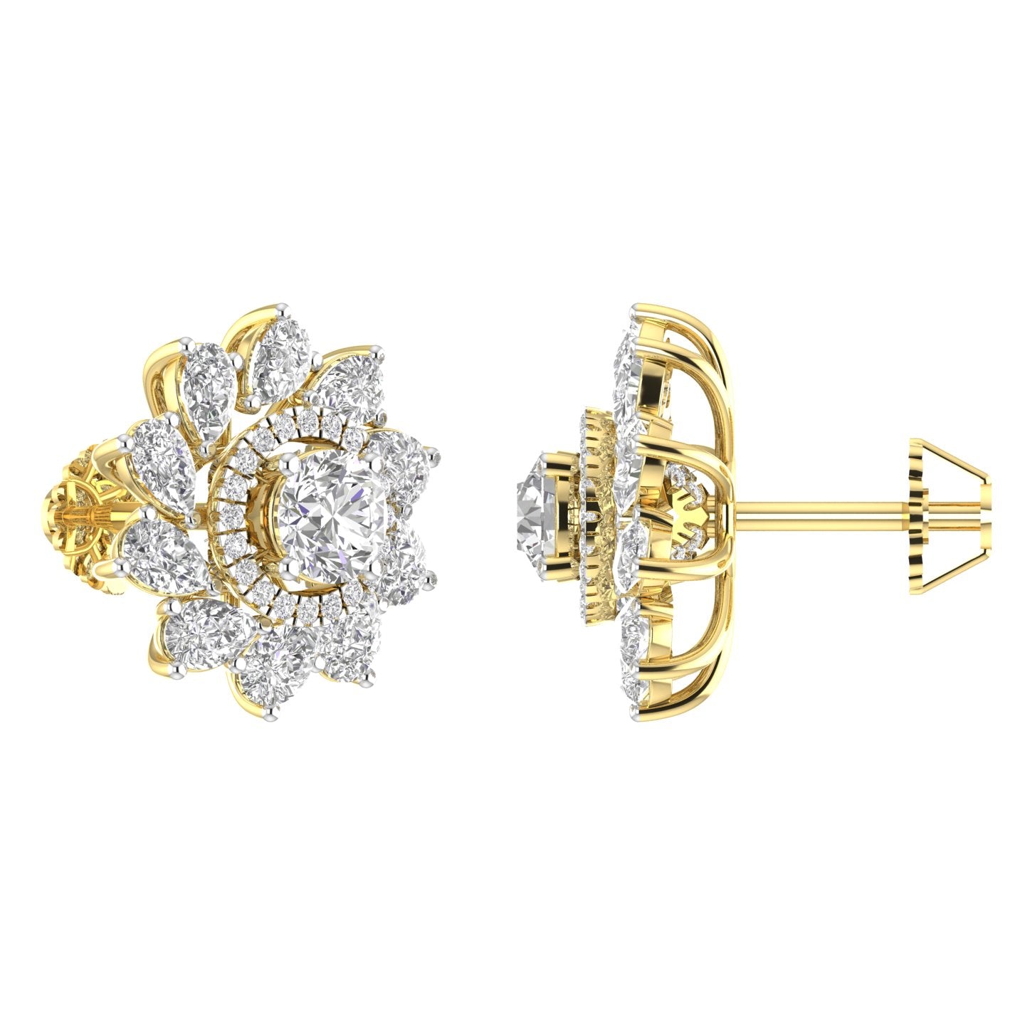 Kaili Lab Diamond Earring – Regal & Refined