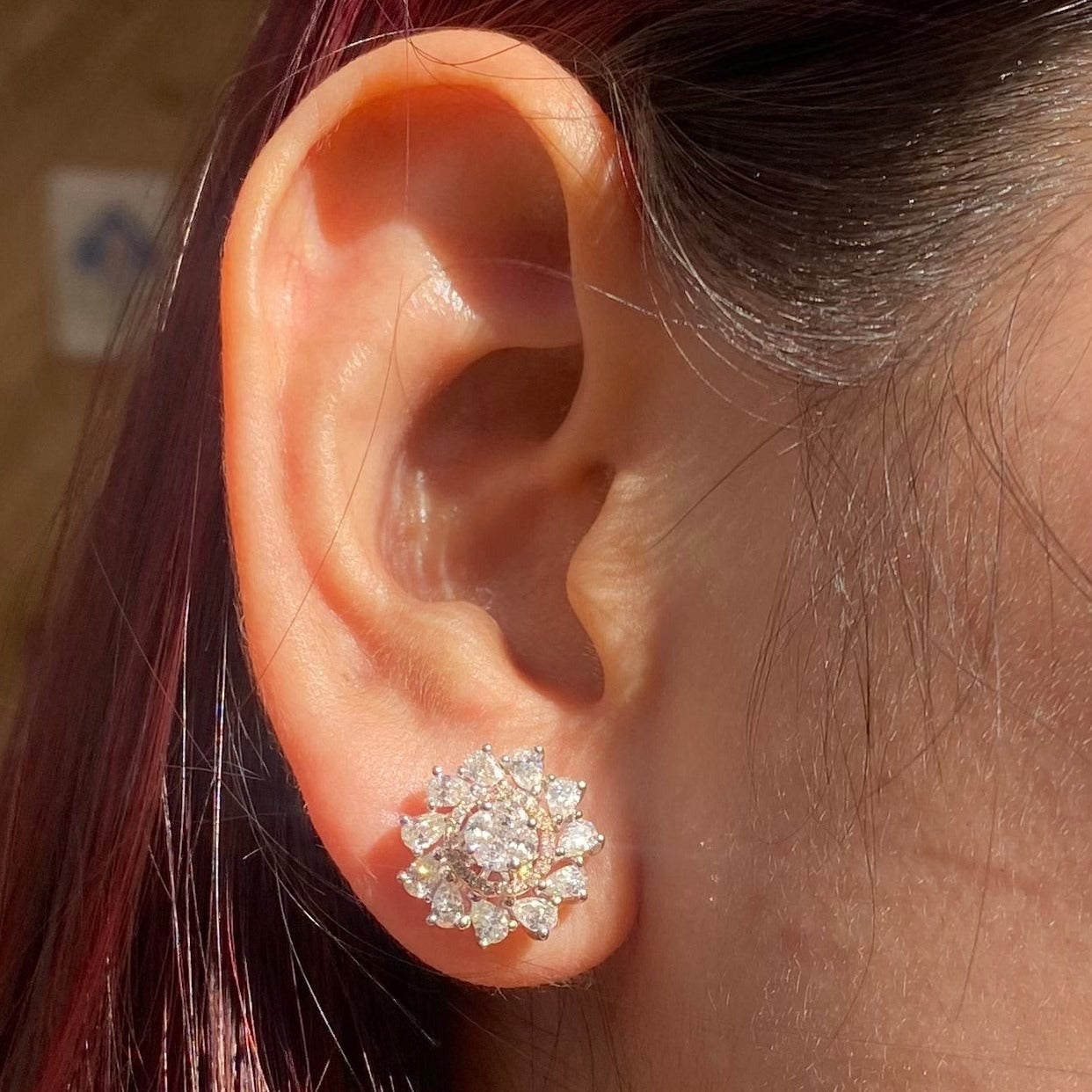 Influitive Diamond Earrings - Fiona Diamonds - Fiona Diamonds