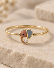 Aurevia Elephant Lab Diamond Ring | Fiona Diamonds