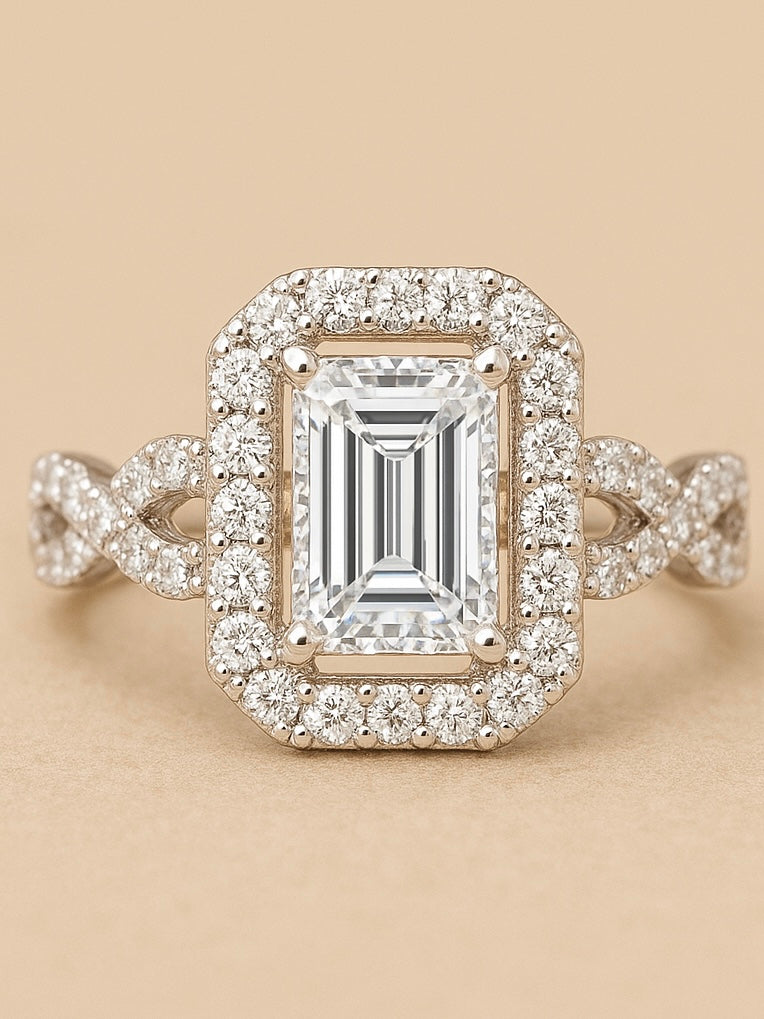 Fang Lab Diamond Ring - Timeless Brilliance - Fiona Diamonds - Fiona Diamonds