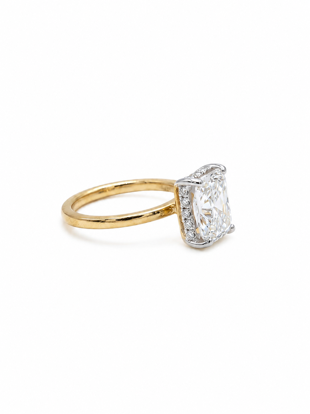 Draeven Coil 3ct Lab Diamond Ring