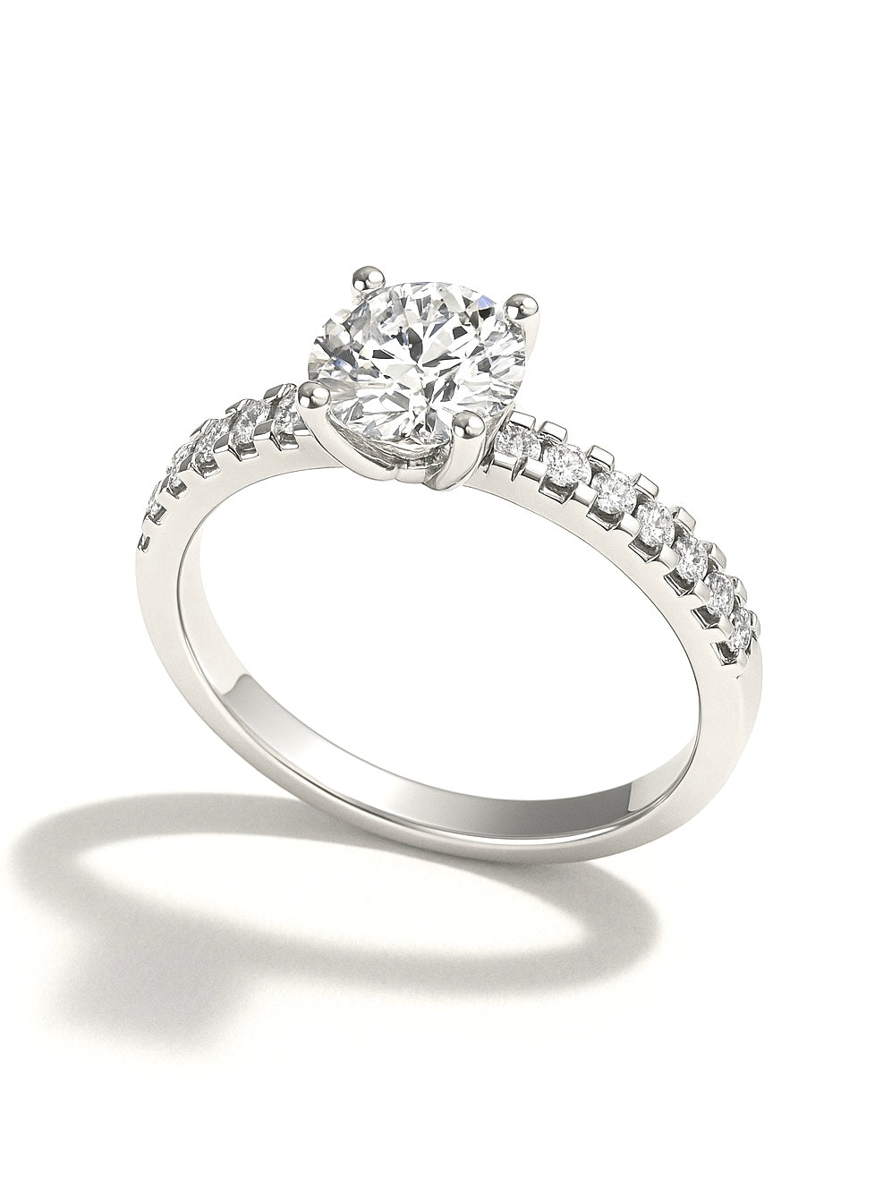Lian 50 Pointer Lab Diamond Ring ??Graceful & Elegant - Fiona Diamonds - Fiona Diamonds