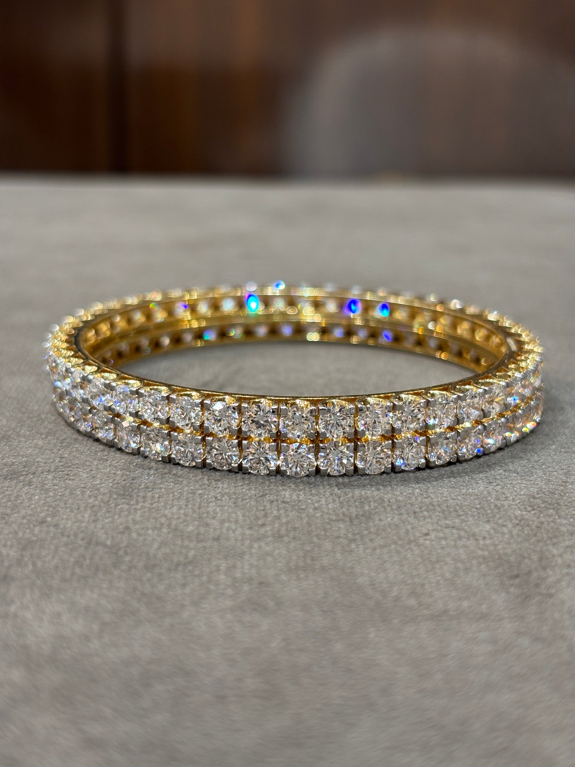 Noble Crest Lab Diamond Bangle