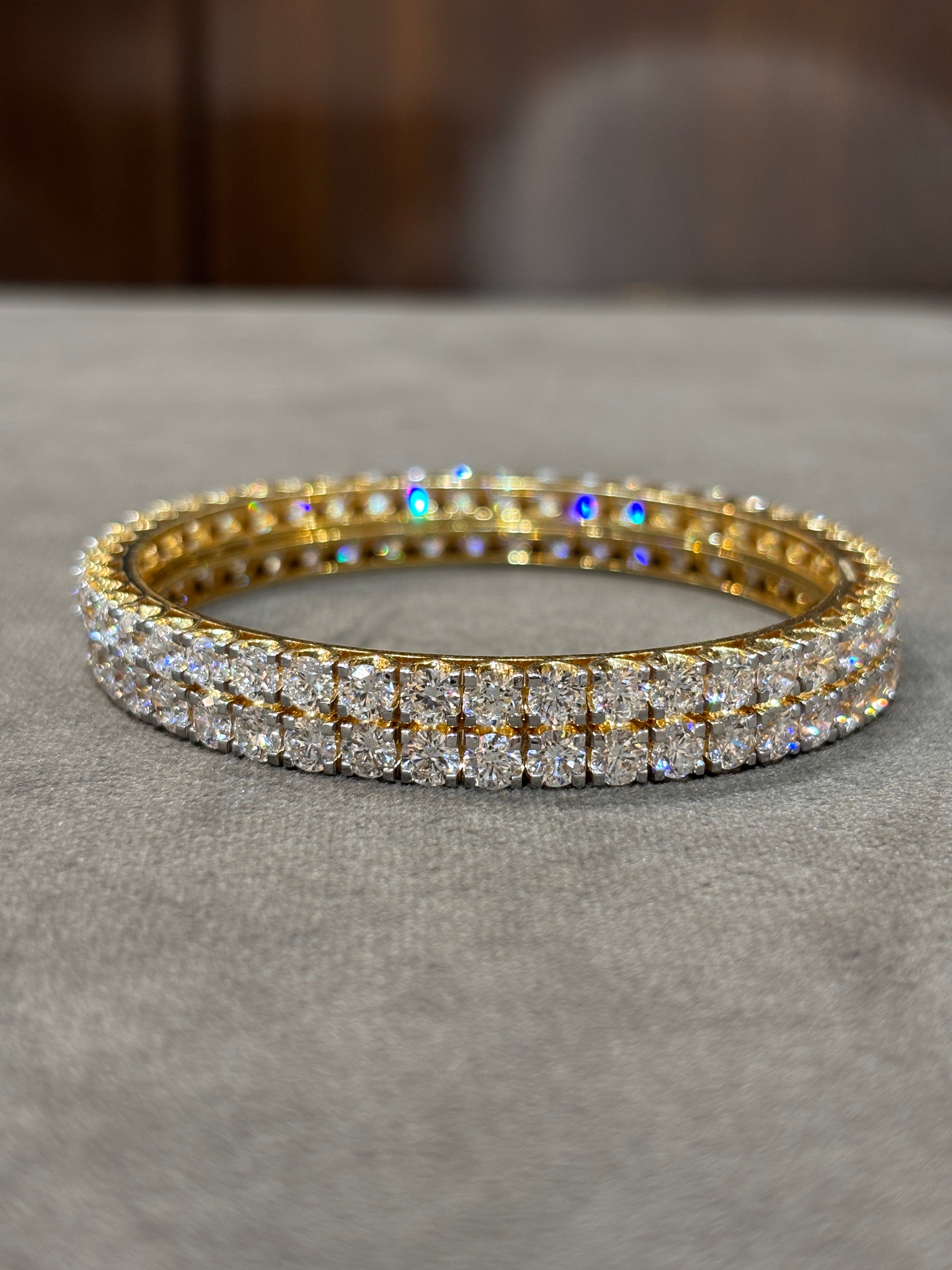 Noble Crest Lab Diamond Bangle