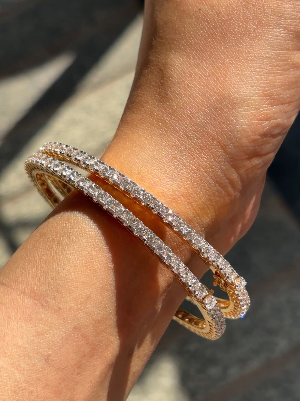 Royal Bloom Lab Diamond Bangle