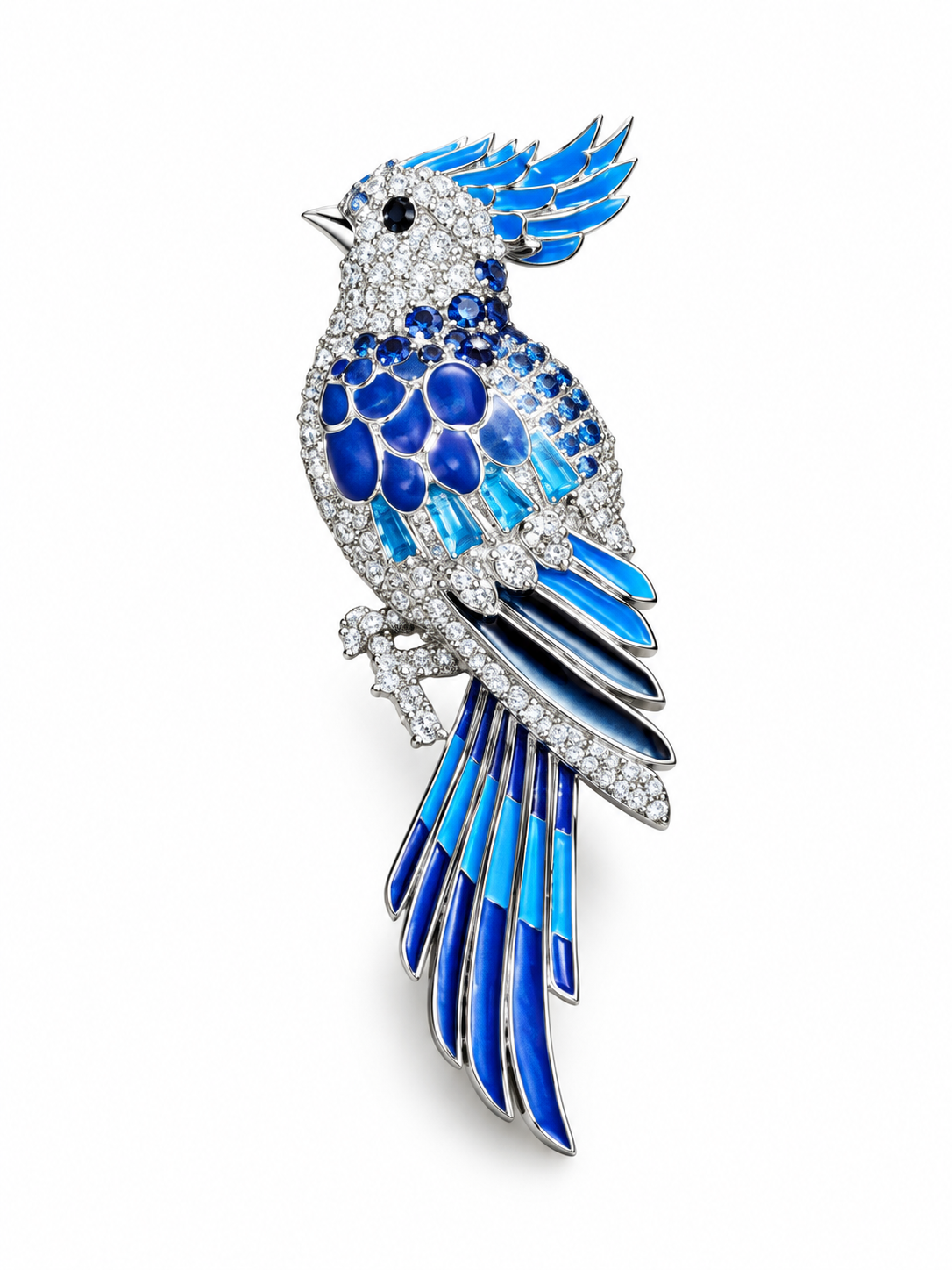 Eira Arc Lab Diamond Brooch