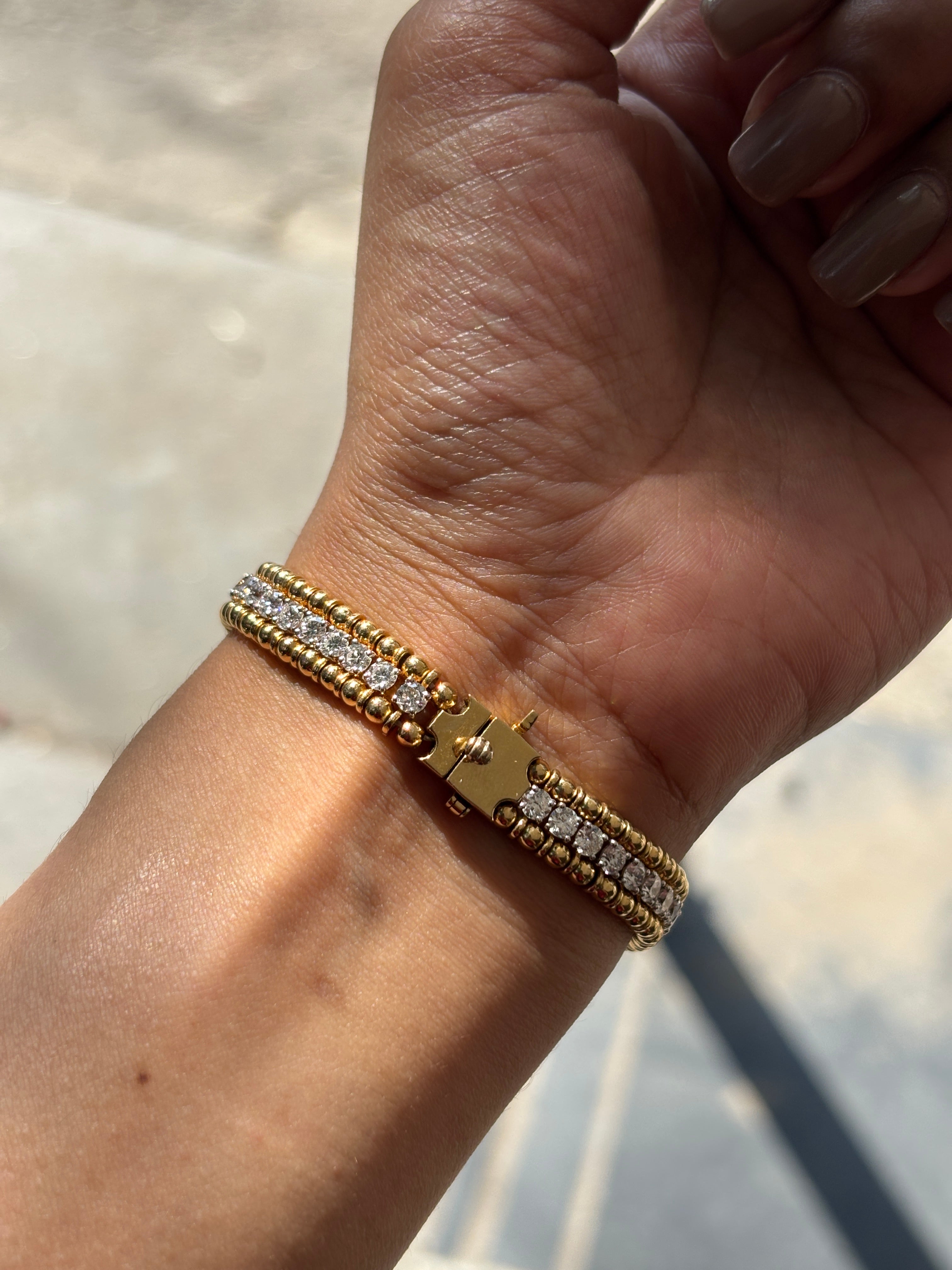 Aurora Grace Lab Diamond Bracelet