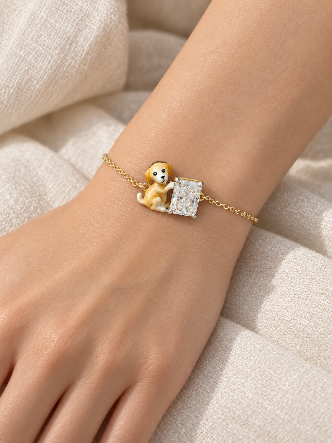 Caliven Thyrix Lab Grown Diamond Bracelet