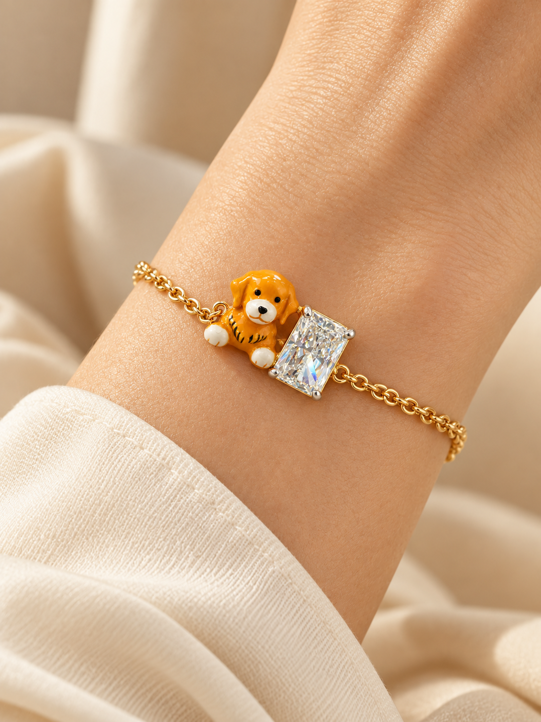 Isla Arc Lab Diamond Bracelet