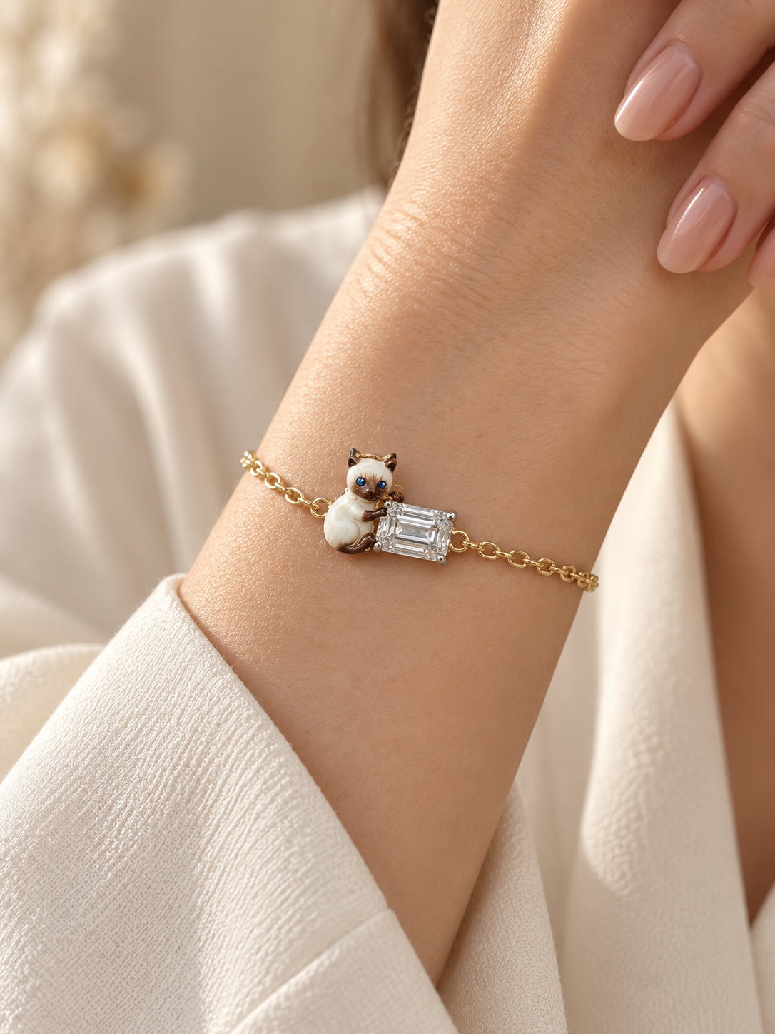 Thyven Solvane Lab Grown Diamond Bracelet