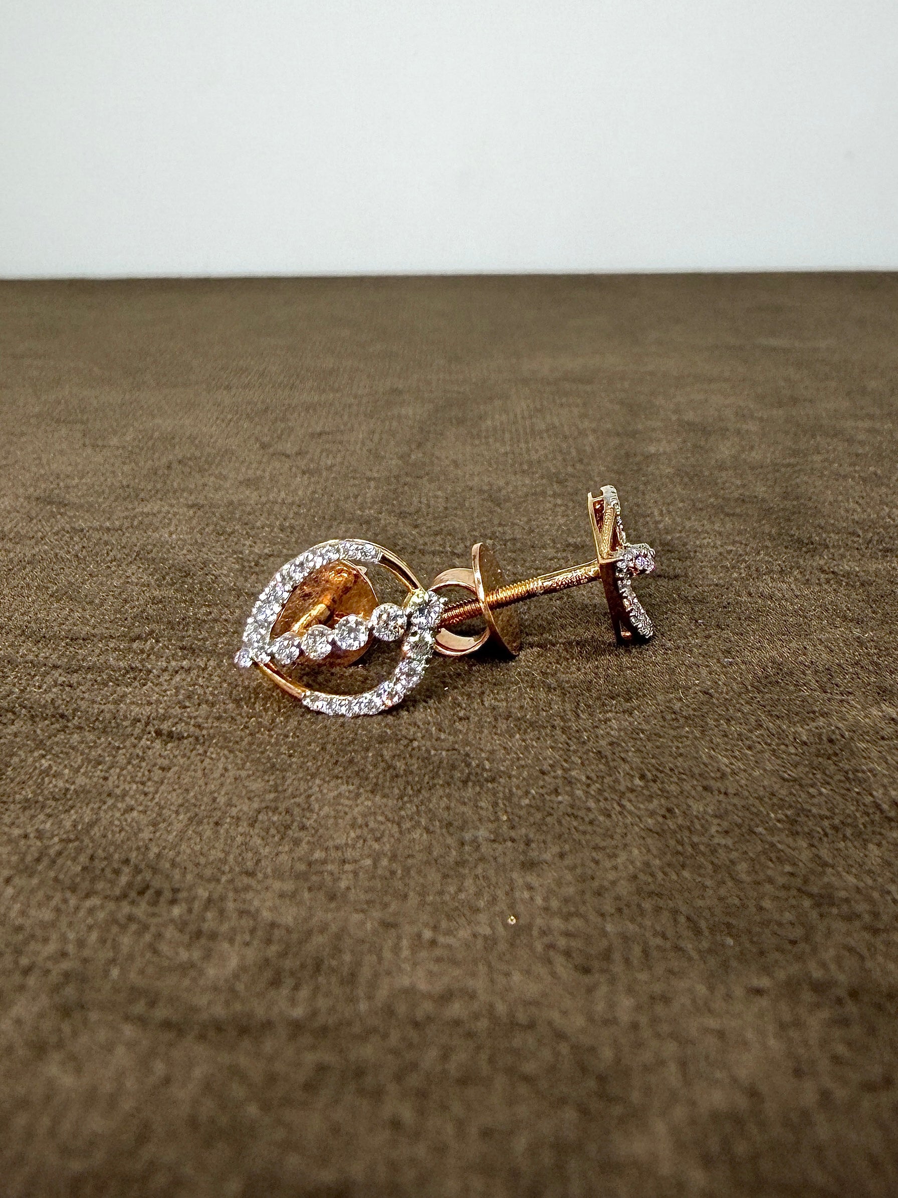 Twilight Crest Lab Diamond Earring