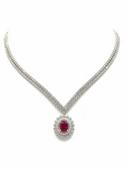 Luminous Eden Lab Diamond Necklace