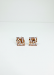 Amber Serenade Lab Diamond Earring