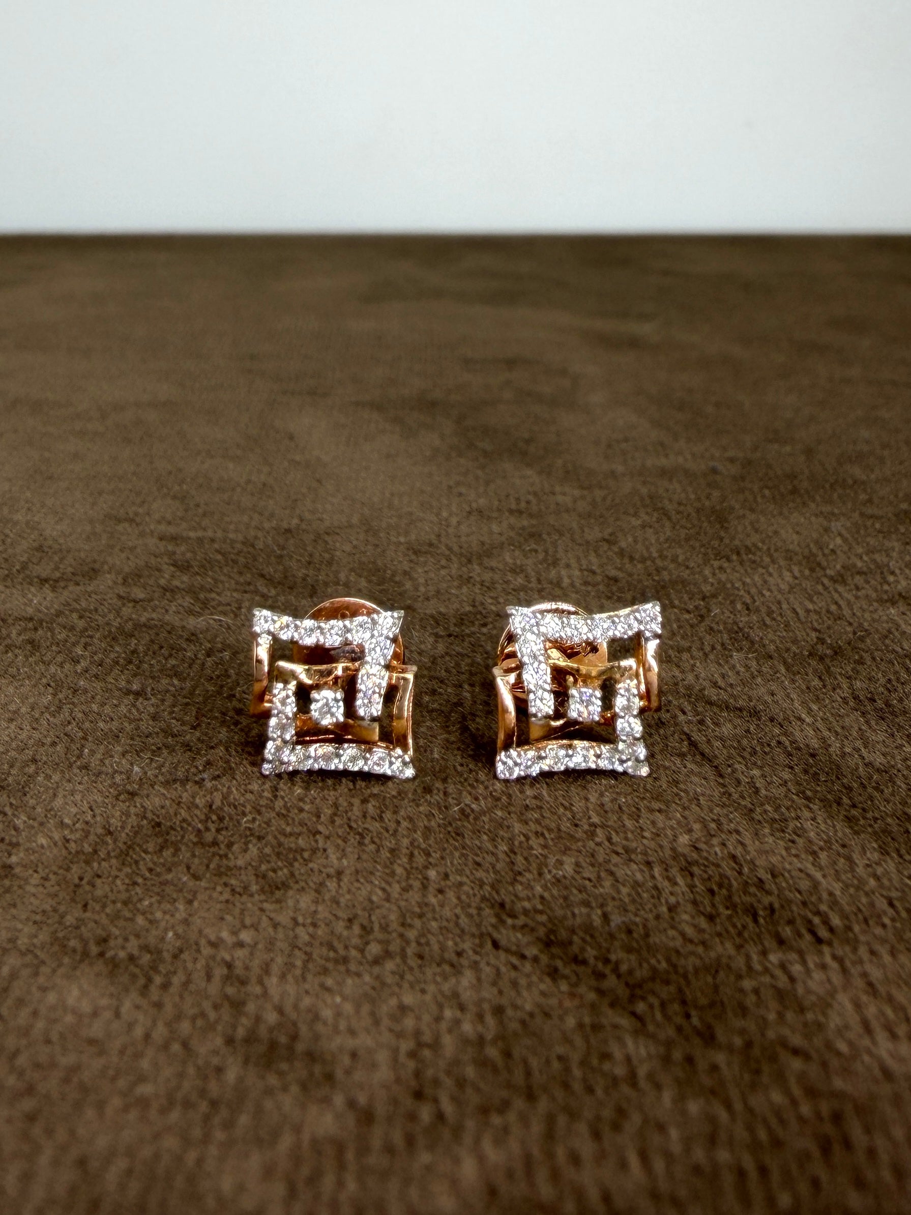 Amber Serenade Lab Diamond Earring