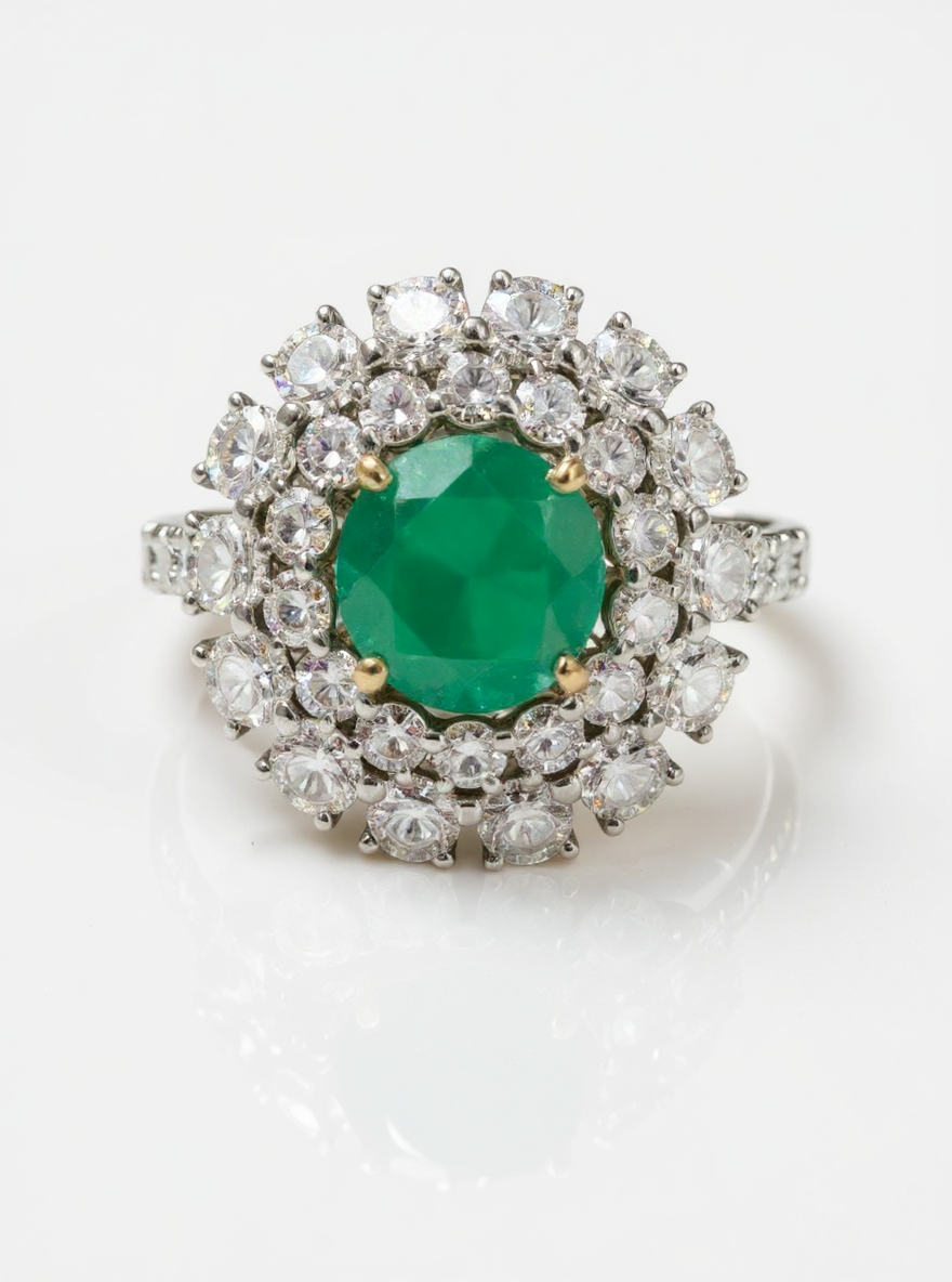 Ivory Spark Lab Diamond Ring