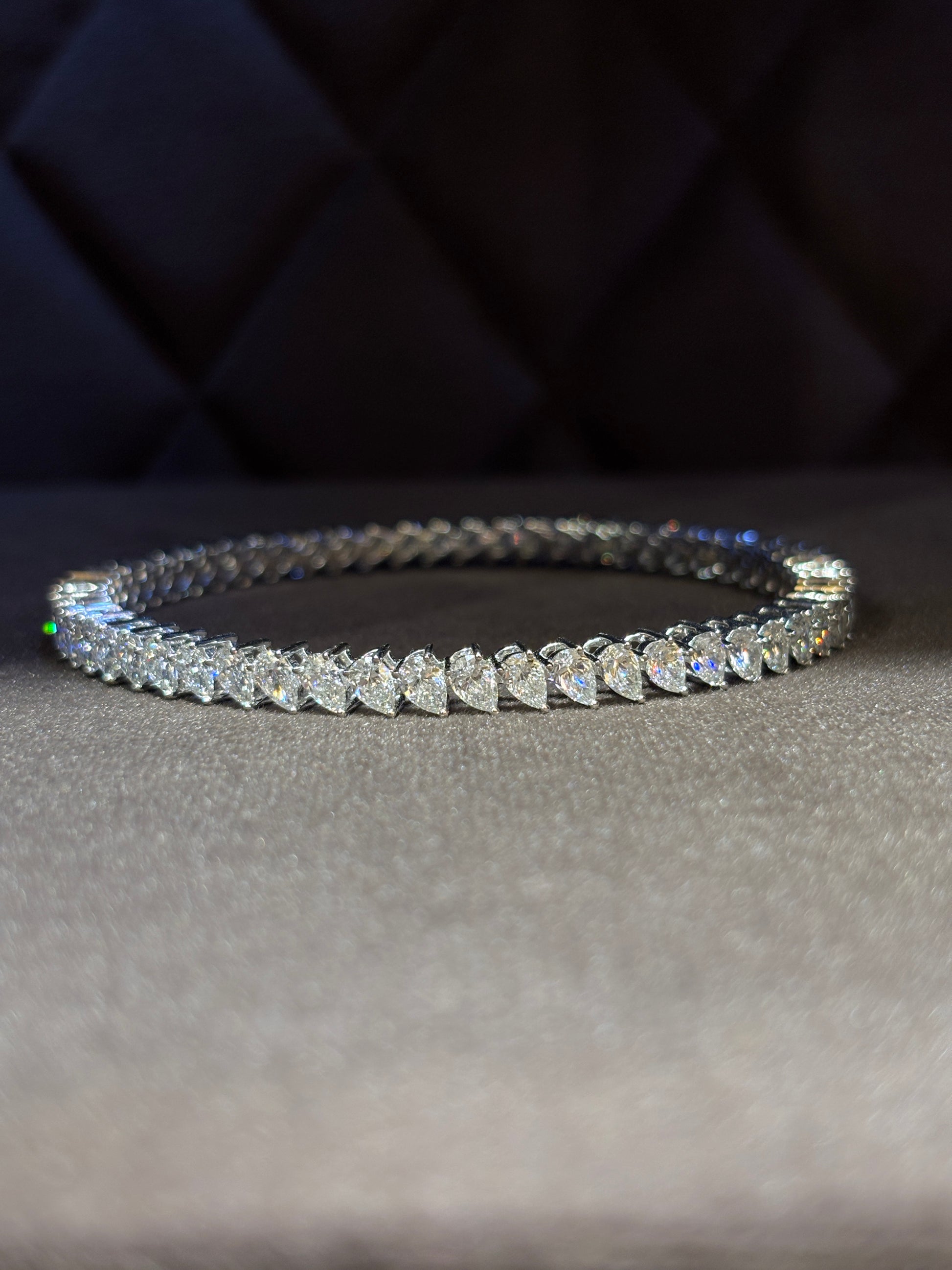Luminous Veil Lab Diamond Bangle