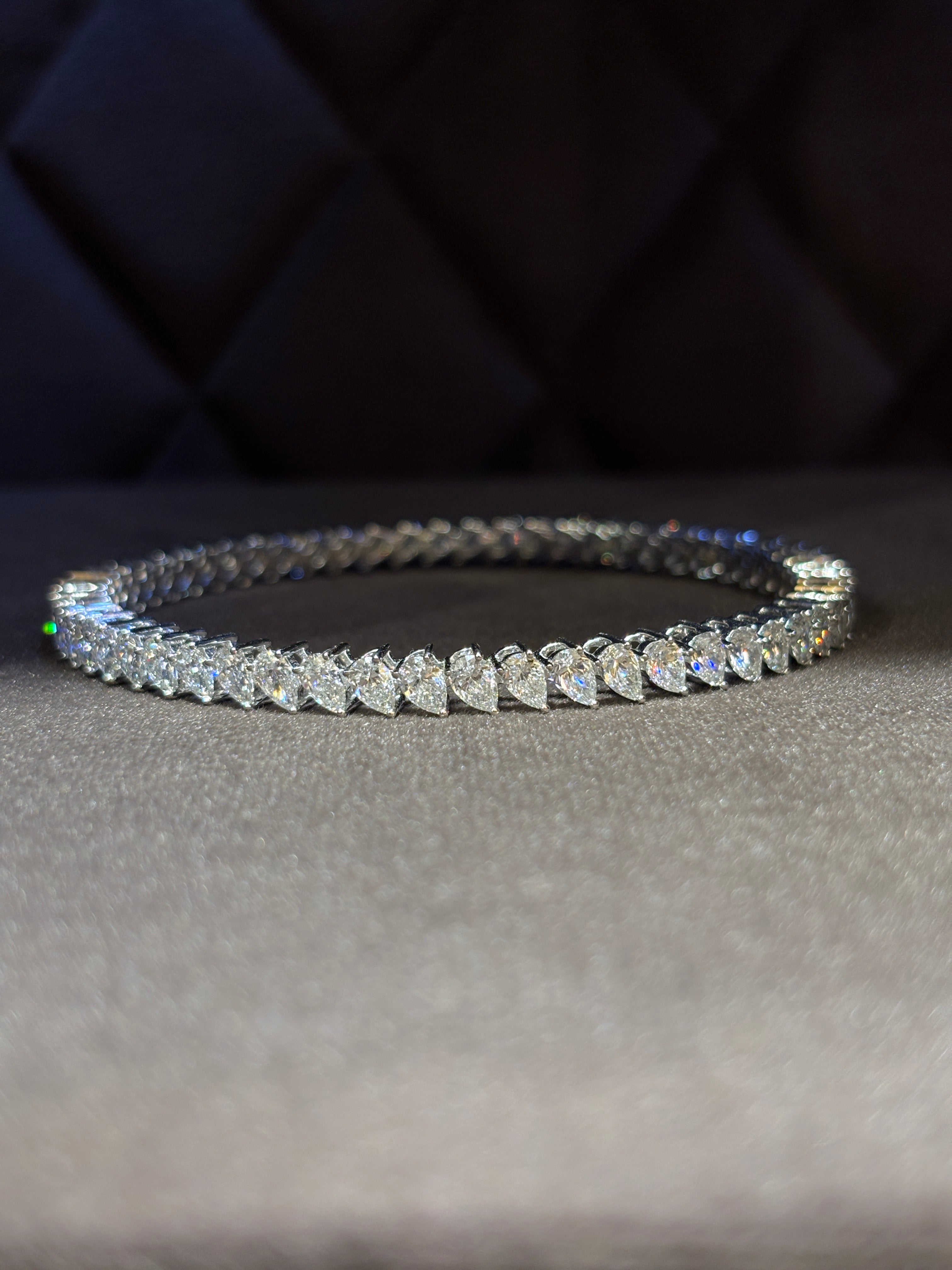Luminous Veil Lab Diamond Bangle